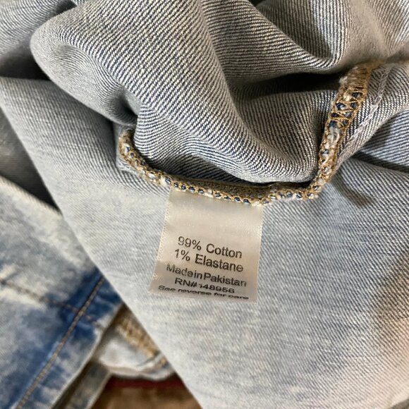 Sonoma Button Fly Midi Denim Jean Skirt 22W - Picture 11 of 11